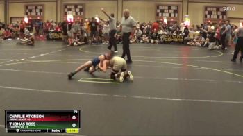78 lbs Round 2 (6 Team) - Thomas Ross, Triumph WC vs Charlie Atkinson, SVRWC Silver