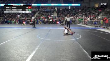 45 lbs Cons. Round 2 - Briella Hamic, Central Heights vs Brynna Rosenhamer, Wichita Blue Knights