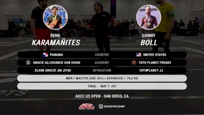 Rene Karamañites vs Danny Boll 2025 ADCC San Diego Open
