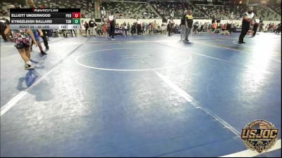 55 lbs 3rd Place - Elliott Underwood, Piedmont vs Kyngzleigh Ballard, Team Conquer Wrestling
