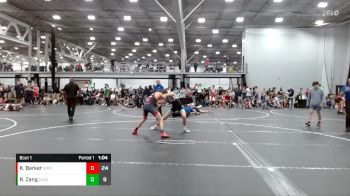 113 lbs Finals (2 Team) - Roc Zang, Cavalier WC vs Keith Barker, Empire