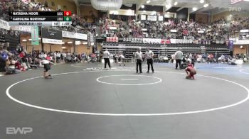 100 lbs Cons. Round 3 - Carolina Northup, Stockton HS vs Natasha Noor, Effingham-Atchison Co Community HS