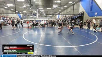 70 lbs Cons. Round 4 - Treyden Rigby, Wasatch Wrestling Club vs Logan Johnson, Westlake