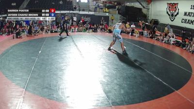 195 lbs Darren Foster, Alaska 1 HS Boys vs Jayden Chavez Brown, Nevada 1 HS Boys