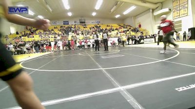 98 lbs Round Of 16 - Blay Sorum, Salina vs Casen Frossard, Jay Junior High