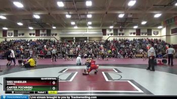 J-13 lbs Quarterfinal - Wes Wheeler, Anamosa vs Carter Pochinski, Sebolt Wrestling Academy