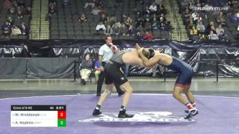 197 lbs Consolation - Matt Wroblewski, Illinois vs Alexander Hopkins, Army West Point