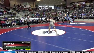 6A 150 lbs Quarterfinal - Noah Sample, Cabot vs Kameron Heintz, Bentonville West