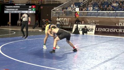 157 lbs Quarterfinal - Dakota Morris, Army West Point vs Jonathan Ley, Navy