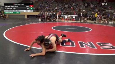 141 lbs Champ. Round 2 - Xavier Nolasco, Palomar College vs Levi Waller, Mt. Sac