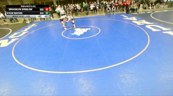 125 lbs 5th Place Match - Brooklyn Strelow, Unattached vs Kylie Mathis, Sherrard