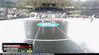 92 lbs Cons. Round 3 - George Hastings, Steelclaw Wrestling Club vs Beschara Baddour, Team Scorpion Wrestling Club