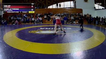160 lbs Cons. Semi - Zoe Kip, D`Youville vs Isabelle Thesing, Maine Maritime