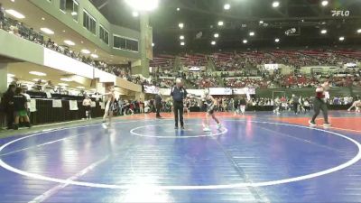 66 lbs Quarterfinal - Cayden Dickerson, North Big Horn Rams vs Dalton Bankert, Worland Wrestling Club