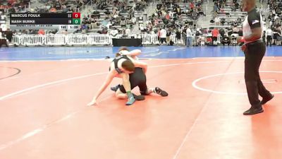 120 lbs Round Of 64 - Marcus Foulk, SC vs Nash Burke, IN