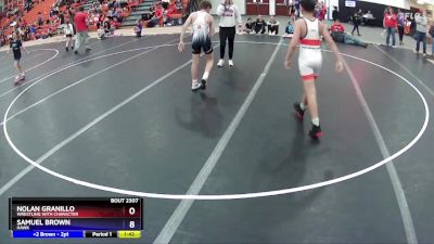 108 lbs Round 1 - Nolan Granillo, Wrestling With Character vs Samuel Brown, Hawk