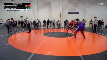 285 lbs Champ. Round 2 - Jesse Harper, Intense WC vs K`Vion Robinson, Merrillville Pirates Wrestling