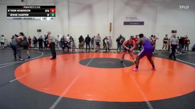 285 lbs Champ. Round 2 - Jesse Harper, Intense WC vs K`Vion Robinson, Merrillville Pirates Wrestling