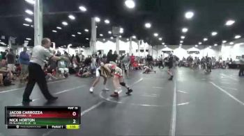 96 lbs Round 7 (8 Team) - Nick Horton, PA Alliance Blue vs Jacob Carrozza, Team Smyrna