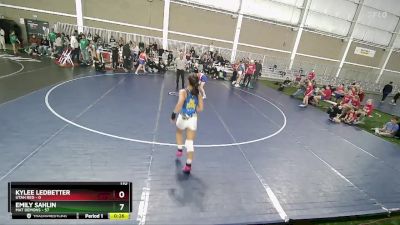 125 lbs Round 1 (4 Team) - Leilani Nanquilada, Mat Demons vs Delanie Knight, Utah Red