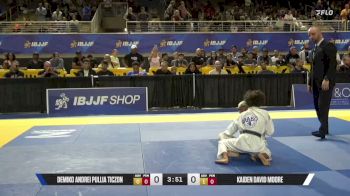 Kaiden David Moore vs DeMiko Andrei Pullia Ticzon 2026 Pan Kids Jiu-Jitsu IBJJF Championship