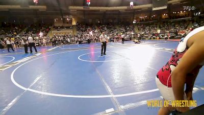 91 lbs Round Of 32 - Mireya Barraza, NM Beast vs Jocelyn Lawrenz, Herington Wrestling Club