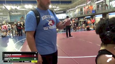 50 lbs Placement Matches (16 Team) - Dawsyn Brooks, Rabbit WC vs Tetsuo Anderson, SVRWC