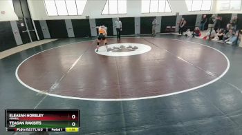 115 lbs Quarterfinal - Eleasah Horsley, Powell vs Teagan Rakisits, Cody