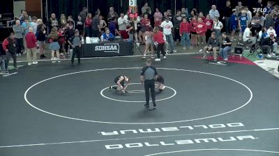 110 lbs Champ. Round 1 - Isabella Current, Sisseton vs Hadley Gjerde, Clark/Willow Lake