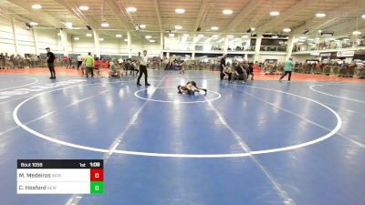 56 lbs Round Of 16 - Maxwel Medeiros, Iron Faith WC vs Coen Hosford, New England Gold WC