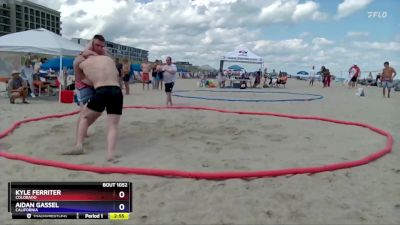 90+kg Finals Round 2 - Kyle Ferriter, Colorado vs Aidan Gassel, California