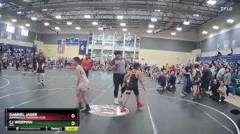 107 lbs Semifinal - Cj Weidman, C2X vs Gabriel Jager, Summerville Takedown Club