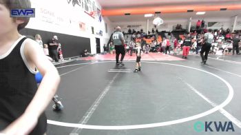 49 lbs Consi Of 4 - Stone Charlton, Beggs Youth Wrestling Program vs Beau Wiley, Lake Legends Wrestling Club