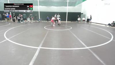 113 lbs Champ. Round 1 - Austin Gates, GI Grapplers vs Easton Weidner, Elevate Wrestling Academy
