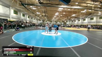 Quarterfinal - Cameron Pudwill, Redfield Wrestling vs Casey Hanson, Killdeer Cowboys