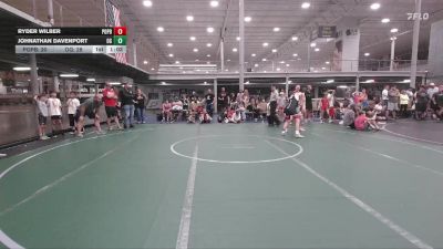 135 lbs Semis & 1st Wrestleback (8 Team) - Johnathan Davenport, Ohio Gold vs Ryder Wilber, Poquoson-Pitbull