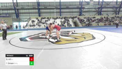 197B Rr Rnd 2 - Bradley Hill, Ou vs Thomas Dineen, Sdsu