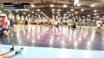 120 lbs Rr Rnd 1 - Isaiah White, Owen Valley vs Jake Scanzillo, Falcons Wrestling Club