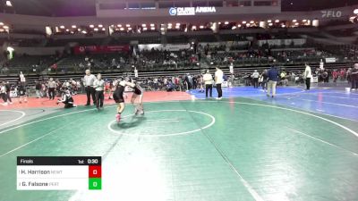 119 lbs Final - Hannah Harrison, Newton vs Gia Falsone, Perth Amboy