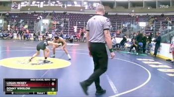 138 lbs Quarterfinal - Donny Winslow, Vestal vs Logan Mickey, Chambersburg Area Hs