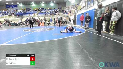 73 lbs Consolation - Daxton Deckard, Raw Wrestling Club vs Grayson Wolf, Wolfpak Wrestling