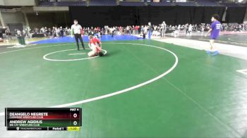 126 lbs Round 2 - Deangelo Negrete, Cashmere Wrestling Club vs Andrew Agidius, Big Cat Wrestling Club