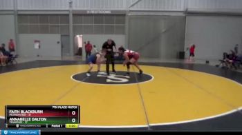 144 lbs Placement Matches (8 Team) - Faith Blackburn, Michigan Red vs Annabelle Dalton, Tennessee