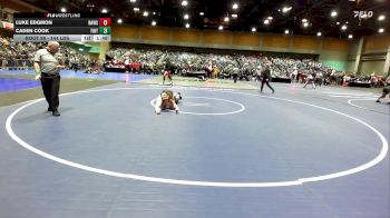 144 lbs Round Of 128 - Luke Edgmon, Davis vs Caden Cook, Faith Lutheran