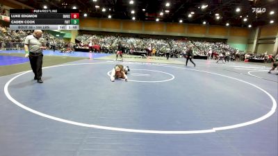 144 lbs Round Of 128 - Luke Edgmon, Davis vs Caden Cook, Faith Lutheran
