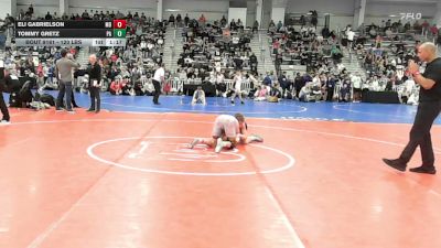 120 lbs Quarterfinal - Eli Gabrielson, MD vs Tommy Gretz, PA