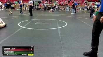 88 lbs Semis (4 Team) - Cooper Luck, Team Gotcha vs AJ Bechlem, Highland Hornets