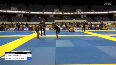 LEILANI ROSE ESTEBAN vs MARIA DULCE VON ROSENTHAL 2022 World IBJJF Jiu-Jitsu No-Gi Championship