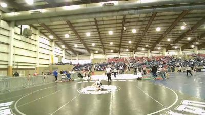 67 lbs Quarterfinal - Ryker Robbins, Bridger Valley Bruins Wrestlin vs Eli Armstrong, Team Sublime