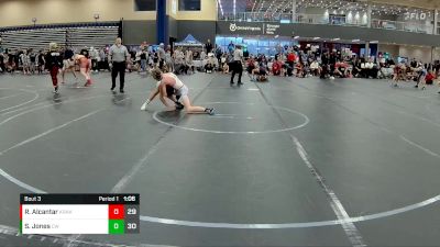 115 lbs Round 2 (4 Team) - Riley Alcantar, Kraken vs Sam Jones, Crossroads Wrestling